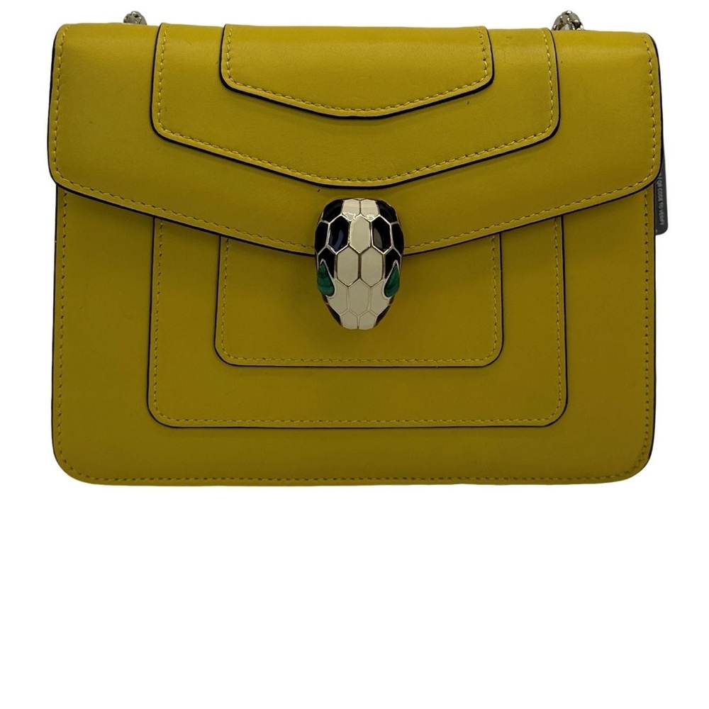 Bvlgari Serpenti Forever Square Shoulder Bag w/COA